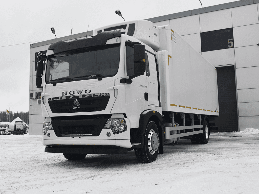 Фургон-рефрижератор на шасси HOWO T5G